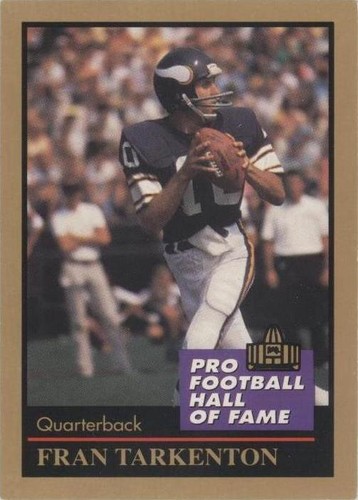1991 Enor Pro Football Hall of Fame Fran Tarkenton #134