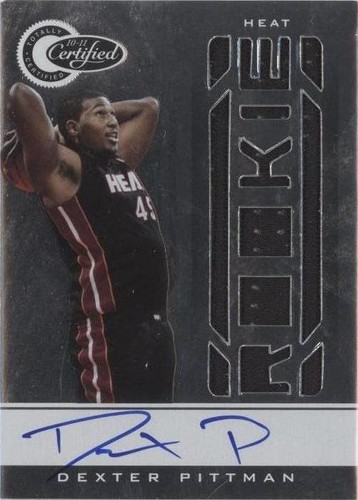 2010-11 Totally Certified - Dexter Pittman #177