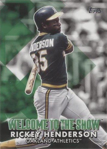 2022 Topps Series 1 - Rickey Henderson #WTTS-46