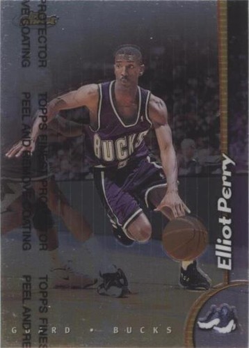 1998-99 Topps Finest - Elliot Perry #202