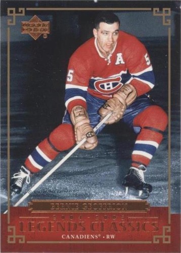 2004-05 Upper Deck Legends Classics - Bernie Geoffrion #3