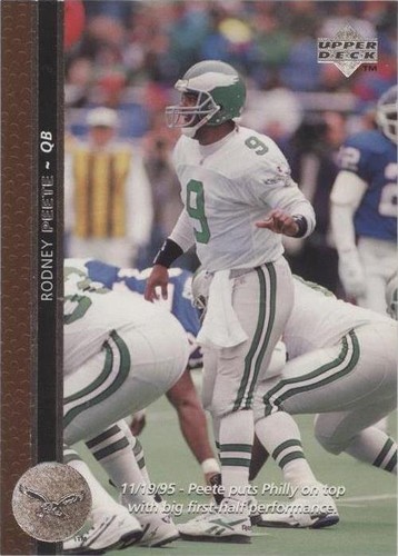 1996 Upper Deck Rodney Peete #203