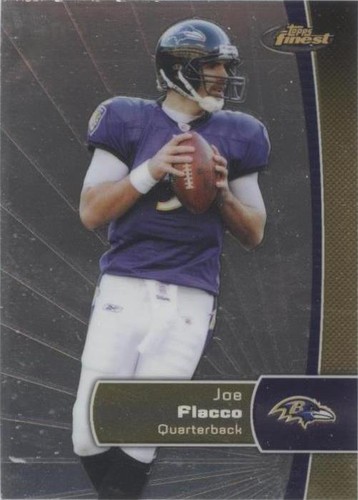 2012 Topps Finest Joe Flacco #63