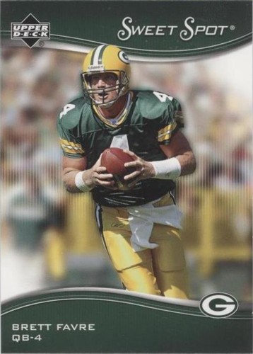 2005 Upper Deck Sweet Spot Brett Favre #33