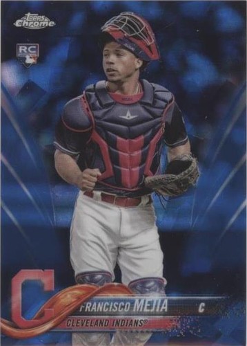 2018 Topps Chrome Sapphire Edition - Francisco Mejia #244