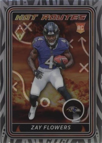 2024 Panini Phoenix - Zay Flowers #150 Lazer | eBay