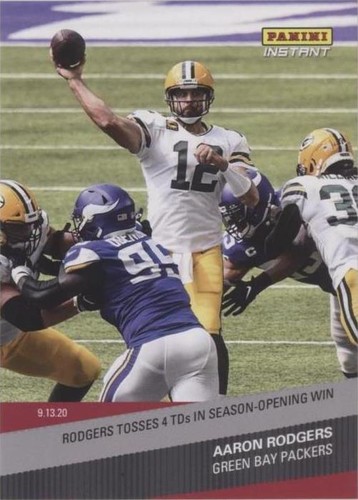 2020 Panini Instant NFL Aaron Rodgers #12