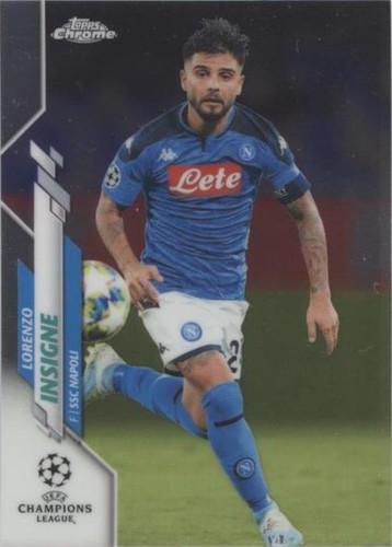2019-20 Topps Chrome UCL Lorenzo Insigne #97