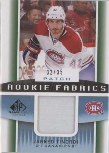 2013-14 SP Game Used Edition - Jarred Tinordi #RF-JT