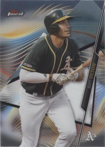 2020 Topps Finest - Matt Olson #106