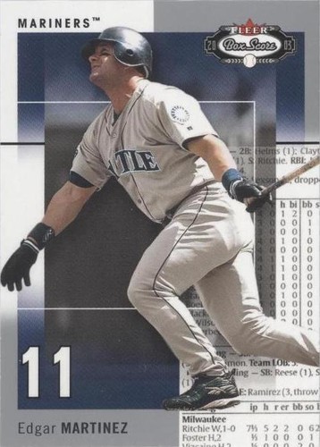 2003 Fleer Box Score - Edgar Martinez #63
