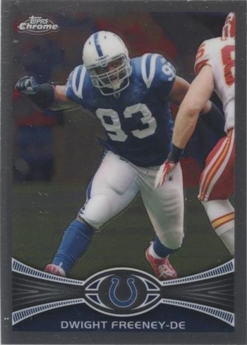 2012 Topps Chrome Dwight Freeney #151