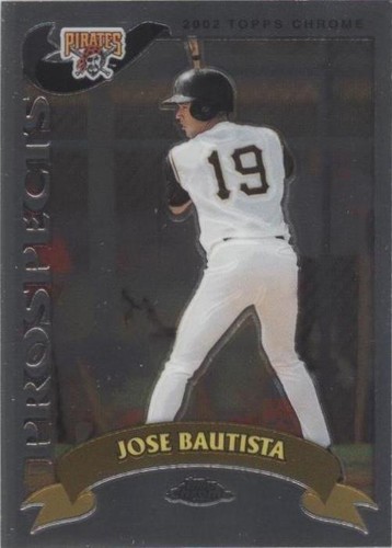 2002 Topps Chrome Traded & Rookies - Jose Bautista #T180