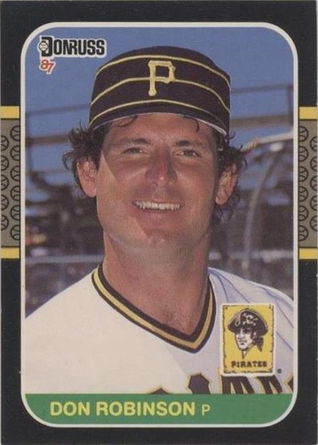 1987 Donruss - Don Robinson #608