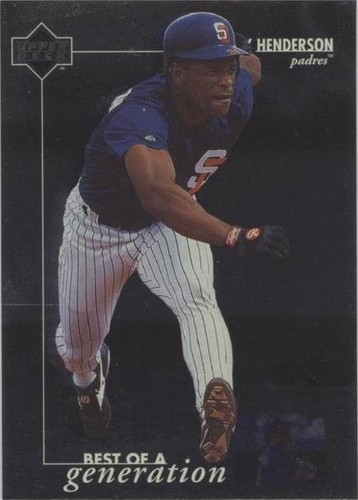 1996 Upper Deck - Rickey Henderson #378