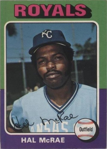 1975 O-Pee-Chee - Hal McRae #268