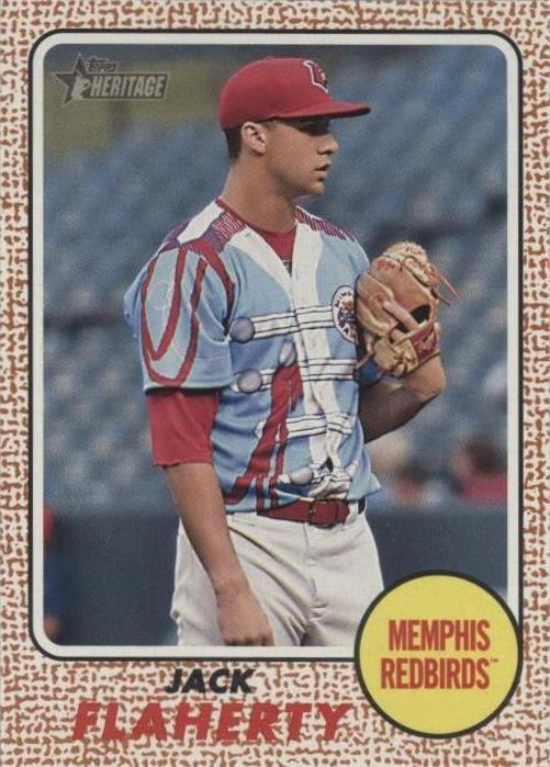 2017 Topps Heritage Minor League Edition - Jack Flaherty #54