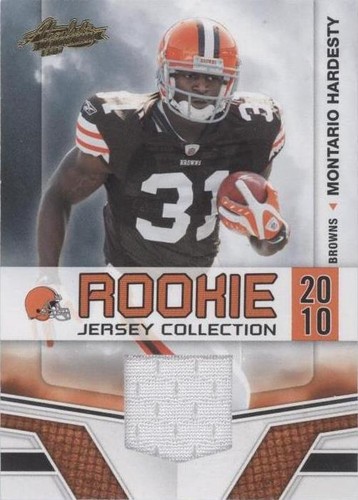 2010 Panini Absolute Memorabilia Montario Hardesty #27
