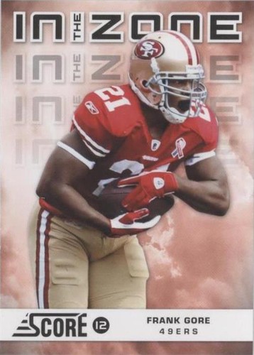 2012 Score Frank Gore #27