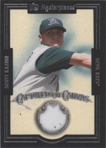 2007 UD Masterpieces - Scott Kazmir #CC-SK