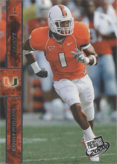 Press Pass Kenny Phillips #5 2008