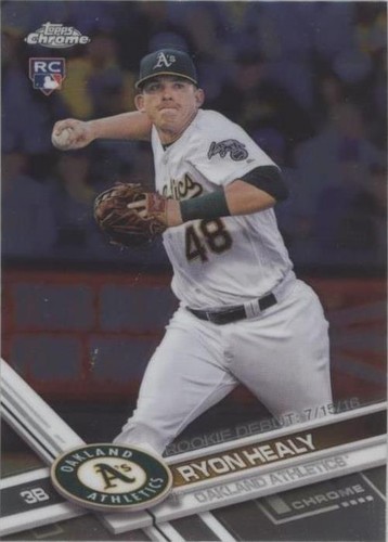 2017 Topps Chrome Update - Ryon Healy #HMT84