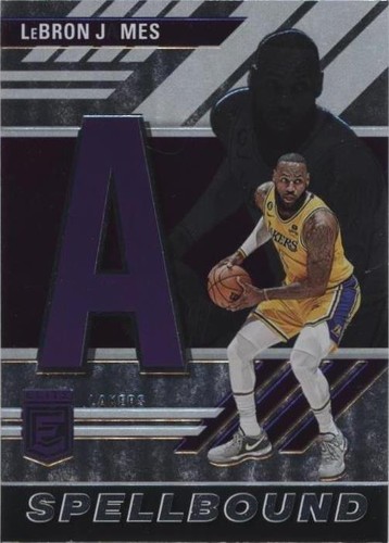 LeBron James 2023-24 Panini Donruss Elite Spellbound Set #36