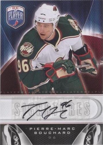 2009-10 Upper Deck Be a Player - Pierre-Marc Bouchard #S-PB