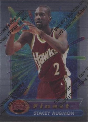 1994-95 Topps Finest - Stacey Augmon #310
