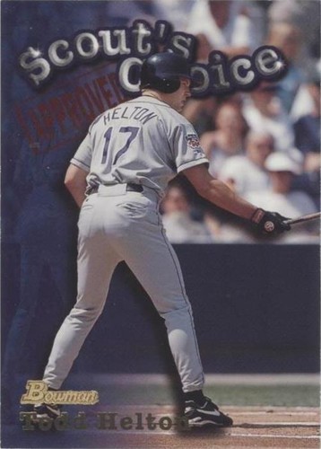 1998 Bowman - Todd Helton #SC18