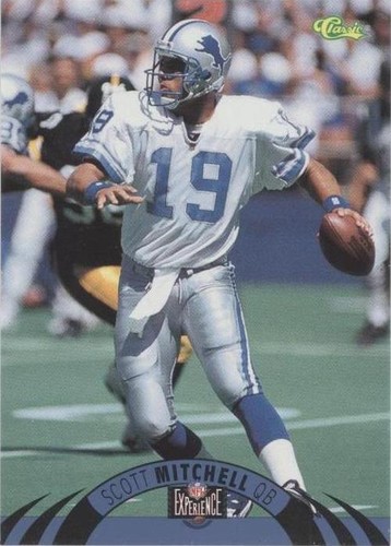 1996 Classic NFL Experience Scott Mitchell #65
