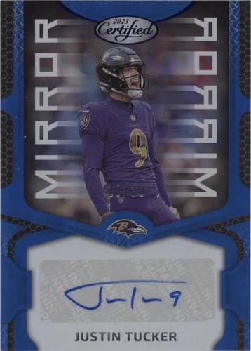 2023 Panini Certified Justin Tucker #MS11