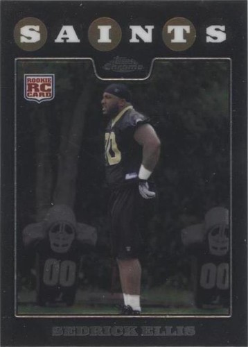 2008 Topps Chrome Sedrick Ellis #TC229