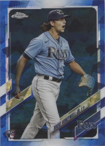 2021 Topps Chrome Update Series Sapphire Edition - Brent Honeywell #US246
