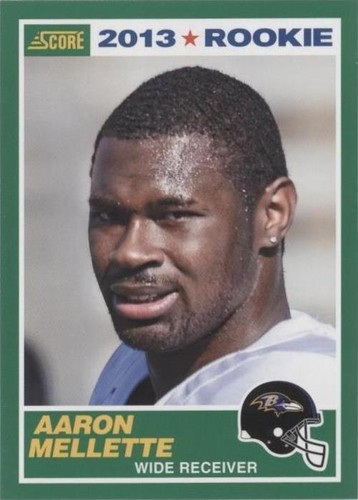 2013 Score Aaron Mellette #332