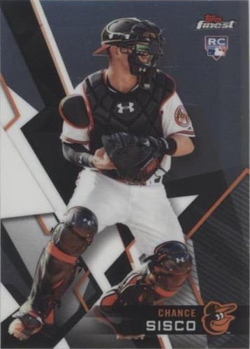 2018 Topps Finest - Chance Sisco #85
