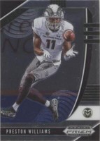 2020 Panini Prizm Draft Preston Williams #84