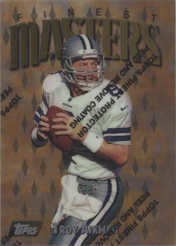 1997 Topps Finest Troy Aikman #172