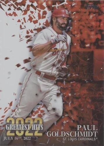 2023 Topps Series 1 Paul Goldschmidt #22GH-9 2022 Greatest