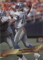1993 Wild Card Dan McGwire #180