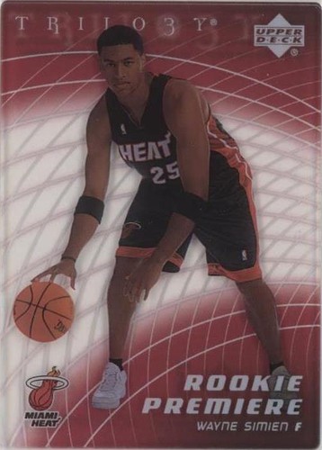 2005-06 Upper Deck Trilogy - Wayne Simien #115