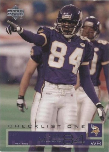 2002 Upper Deck Randy Moss #180