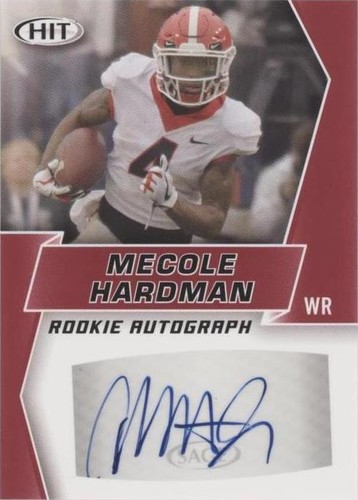 2019 Sage Hit Premier Draft Mecole Hardman Jr. #A32