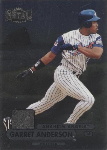 1998 Metal Universe - Garret Anderson #112