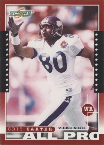 2000 Score Cris Carter #252