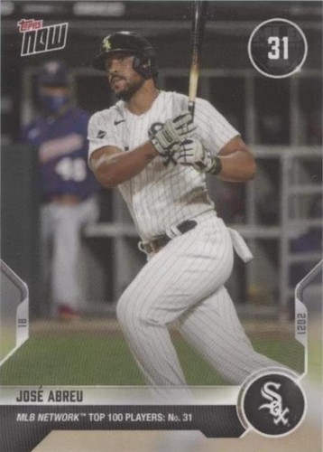 2021 Topps Now MLB Network Top 100 Players - José Abreu #T-31