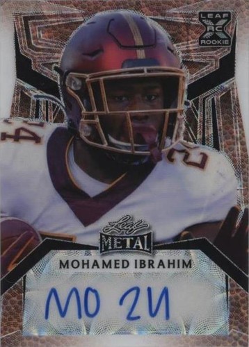2023 Leaf Metal Mohamed Ibrahim #PA-MI1