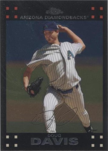 2007 Topps Chrome - Doug Davis #210