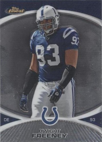 2010 Topps Finest Dwight Freeney #61