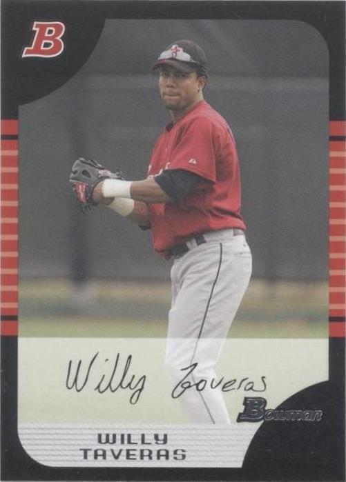 2005 Bowman Draft Picks & Prospects - Willy Taveras #BDP11